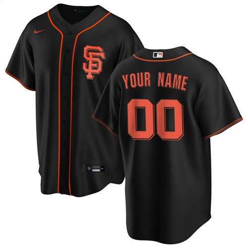 Men's San Francisco Giants ACTIVE PLAYER Custom MLB Stitched Jersey